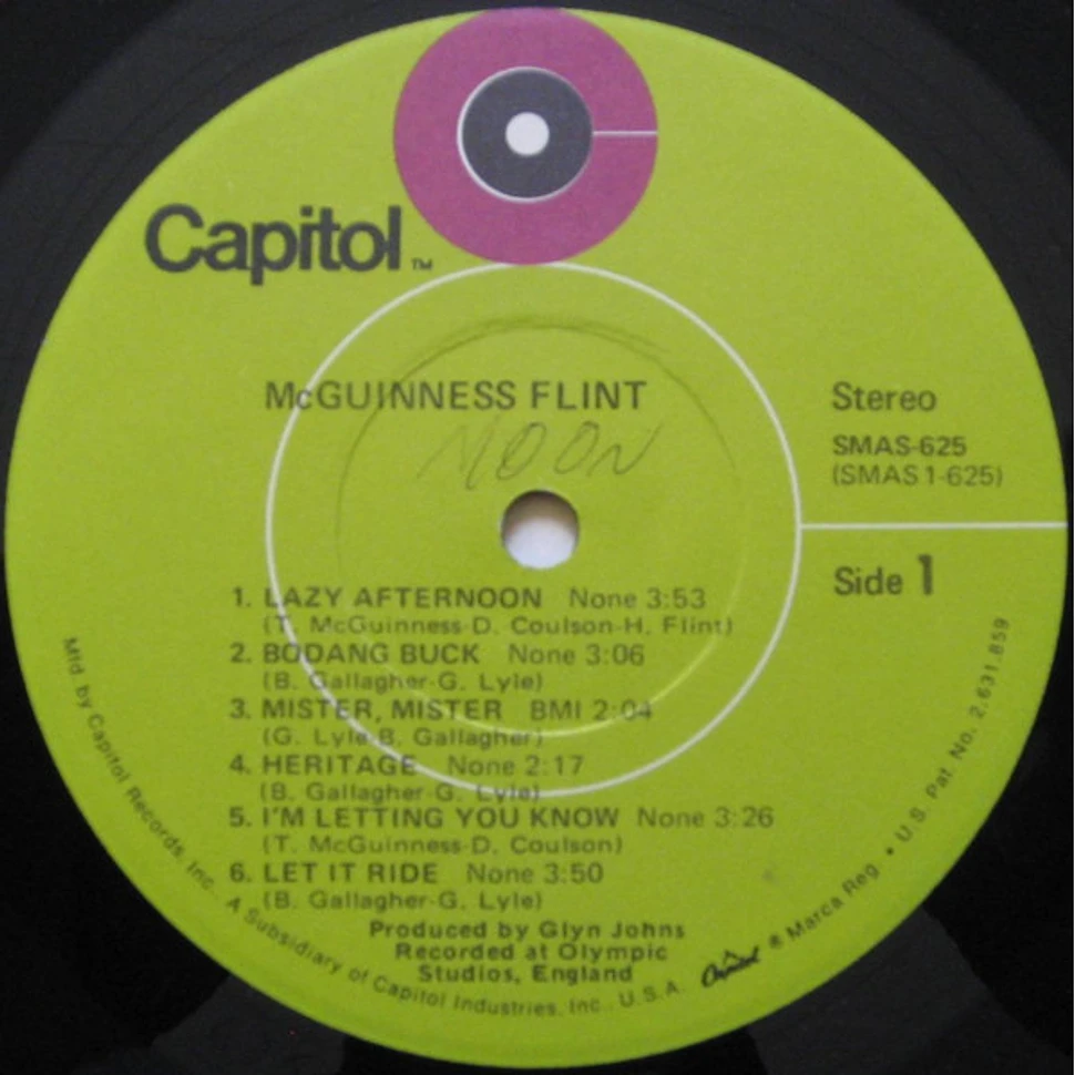 McGuinness Flint - McGuinness Flint