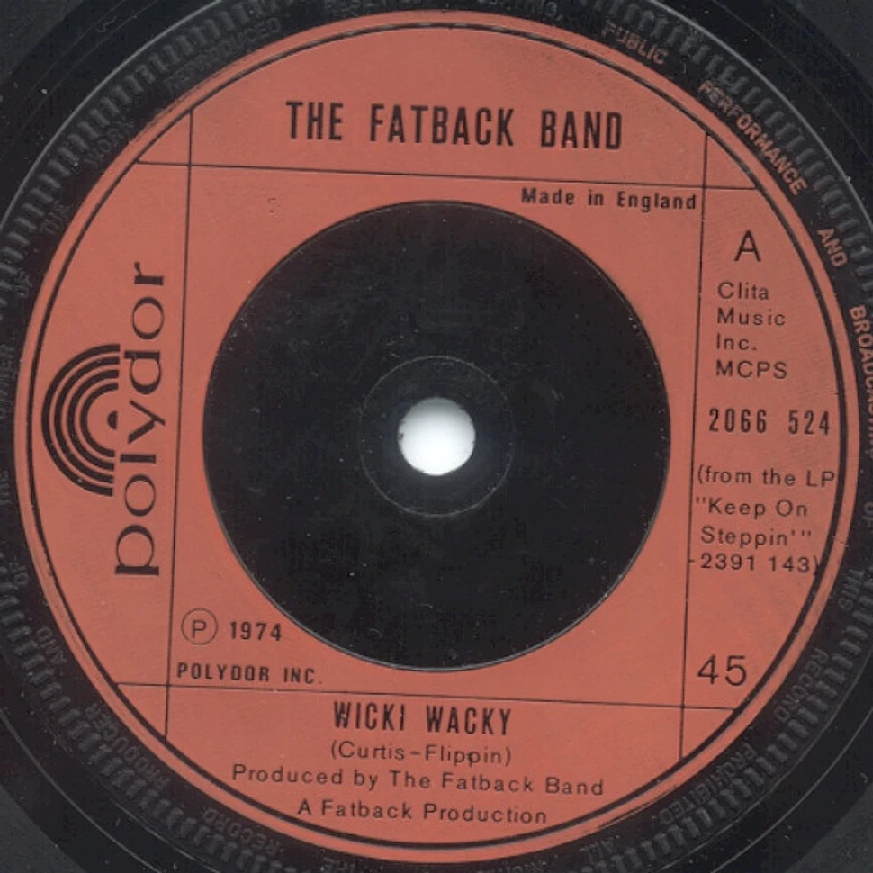 The Fatback Band - Wicki Wacky