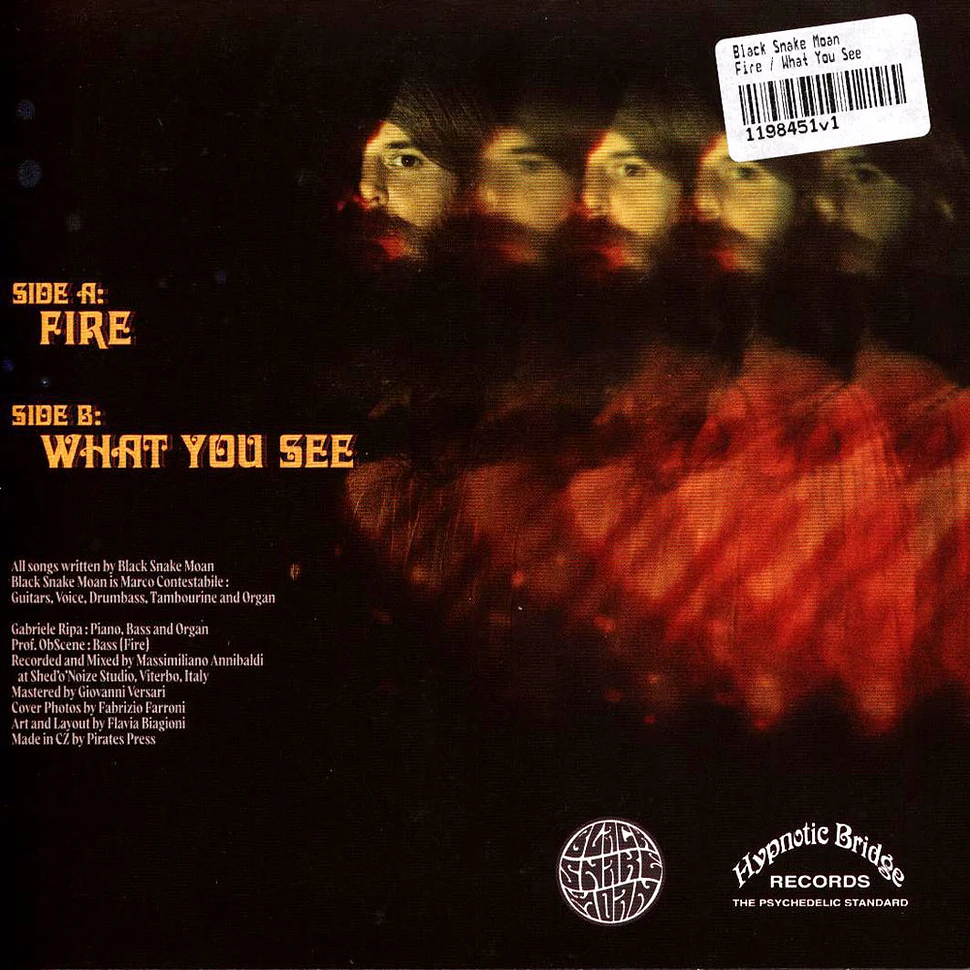 Black Snake Moan - Fire / What You See