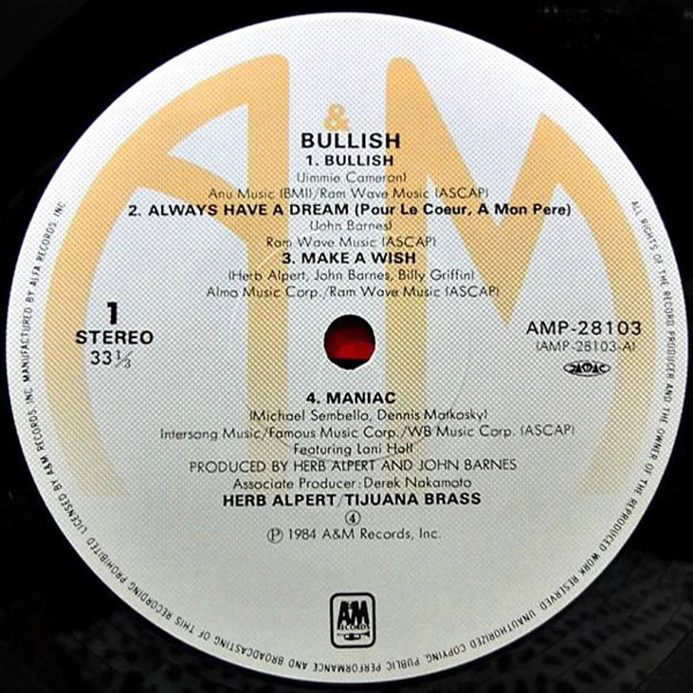 Herb Alpert & The Tijuana Brass - Bullish