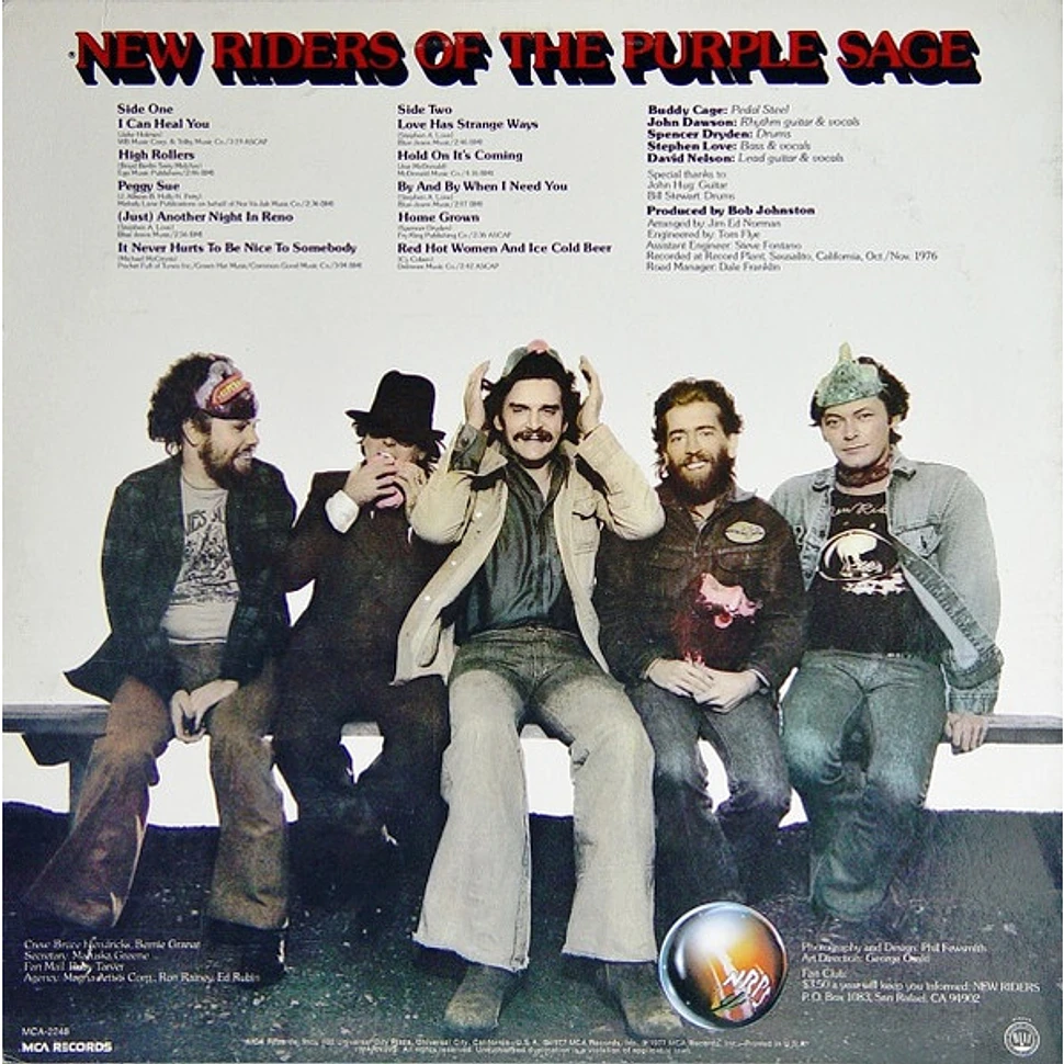 New Riders Of The Purple Sage - Who Are Those Guys?