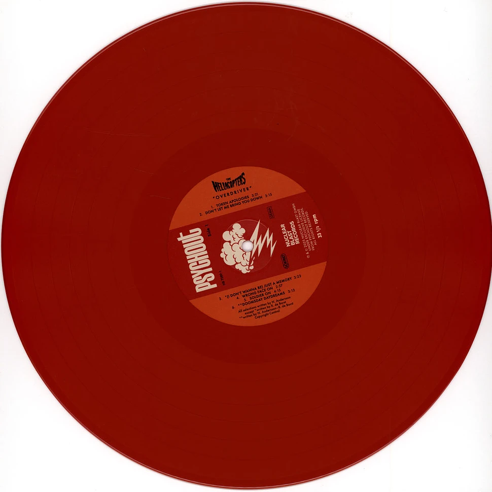 The Hellacopters - Overdriver Brick Red Vinyl + Poster Edition