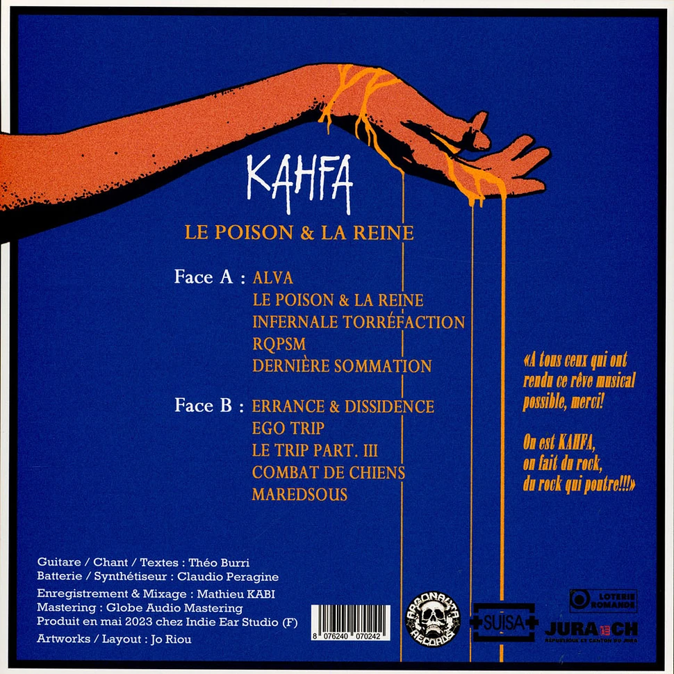 Kahfa - Le Poison & La Reine Yellow Vinyl Edition