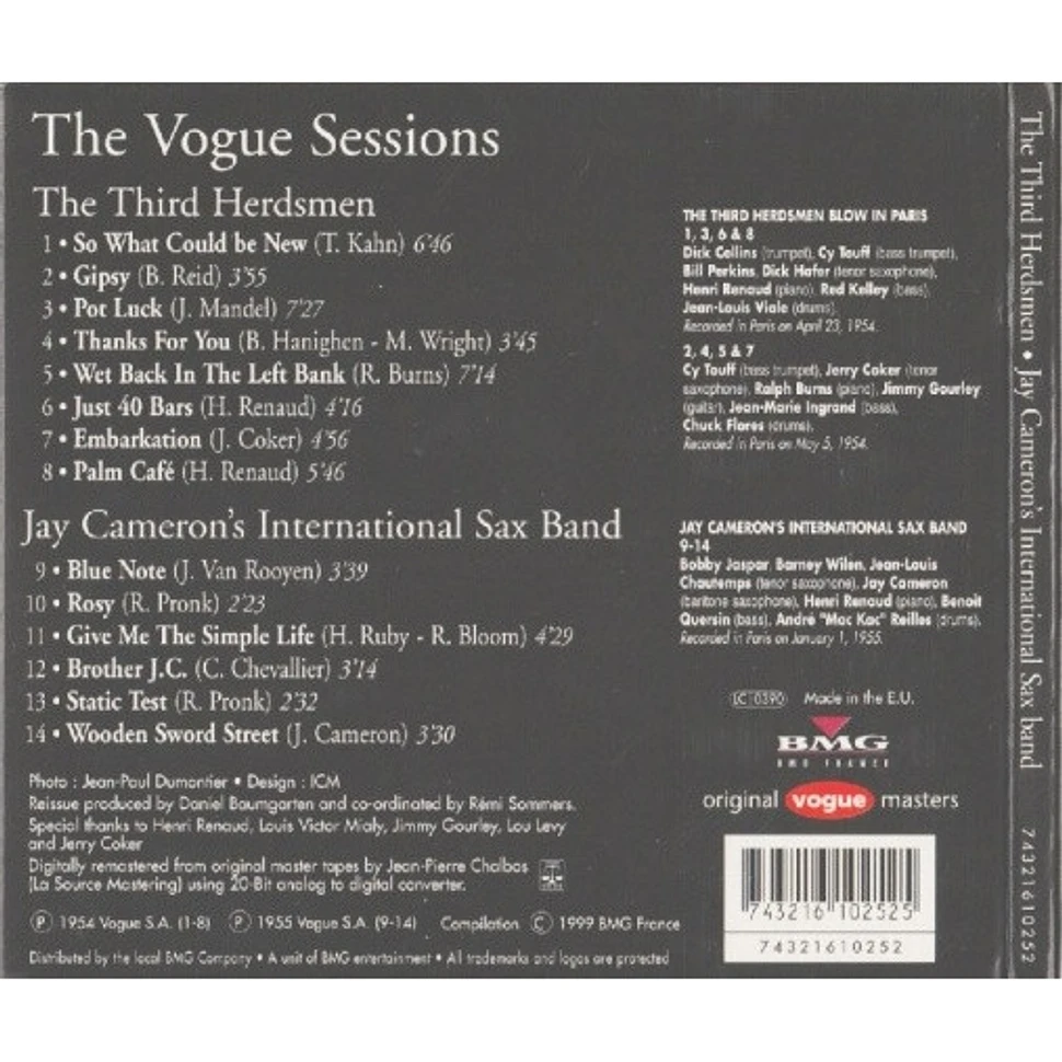 The Third Herdsmen, Jay Cameron's International Sax-Band - The Vogue Sessions