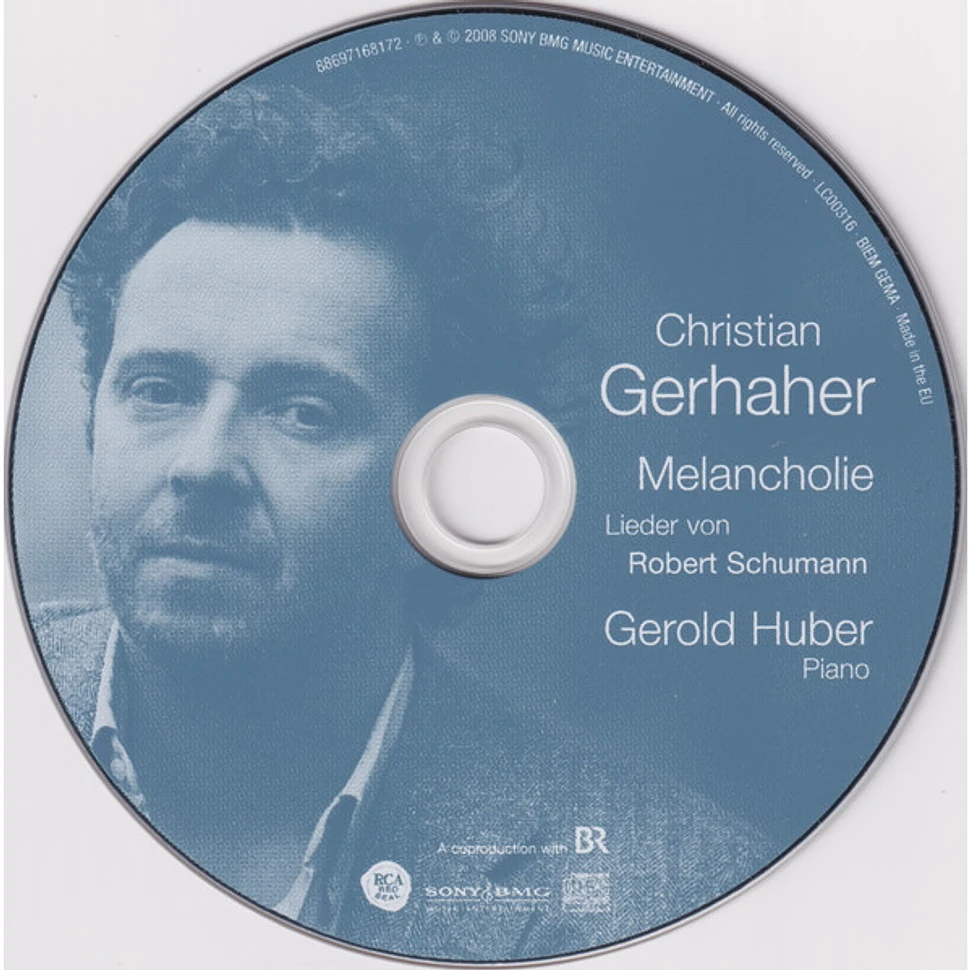 Christian Gerhaher, Robert Schumann, Gerold Huber - Melancholie (Lieder Von Robert Schumann)