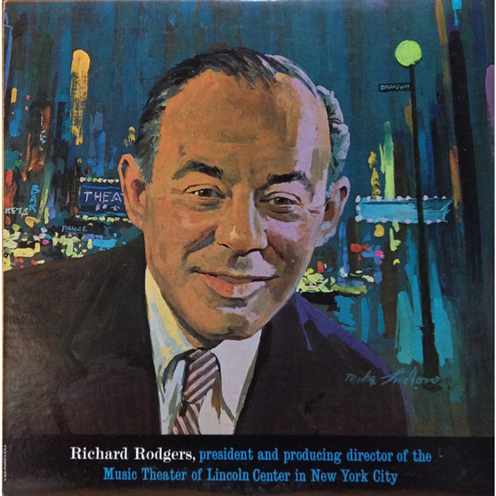 Richard Rodgers, "The King And I" 1964 Lincoln Center Cast, Risë Stevens, Darren McGavin - The King And I - An Original Cast Album