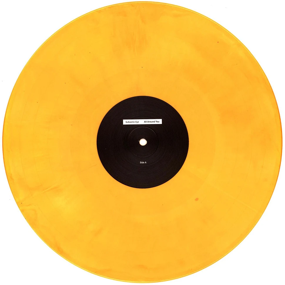 Subsonic Eye - All Around You Orangeyellow Galaxy Vinyl Edition