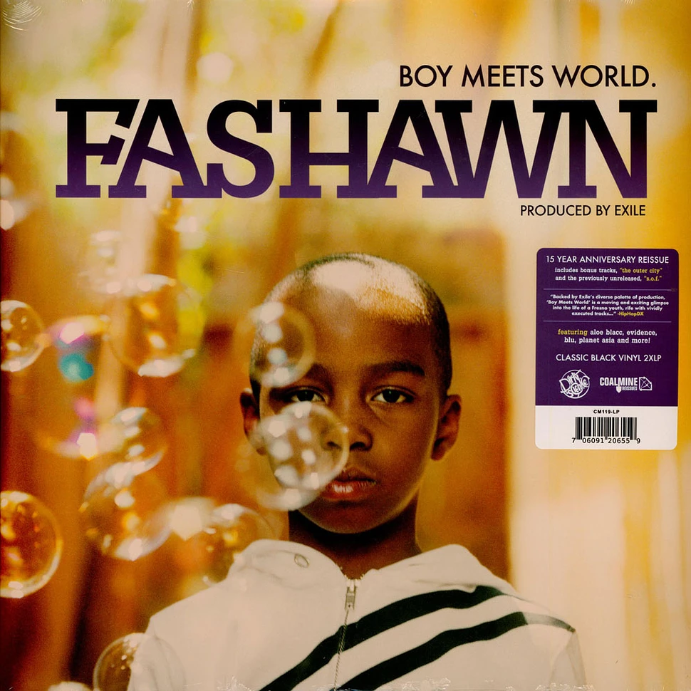 Fashawn - Boy Meets World Black Vinyl Edition