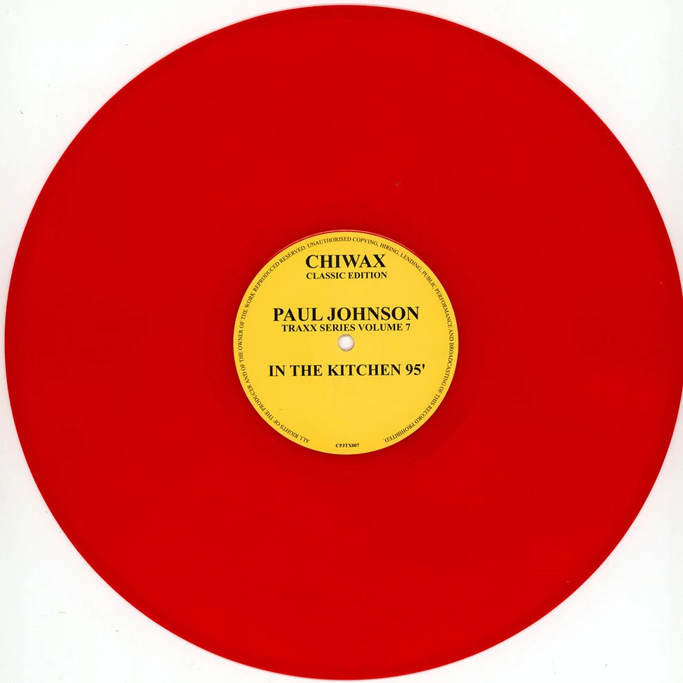 Paul Johnson - In The Kitchen 95' Red Vinyl Edtion