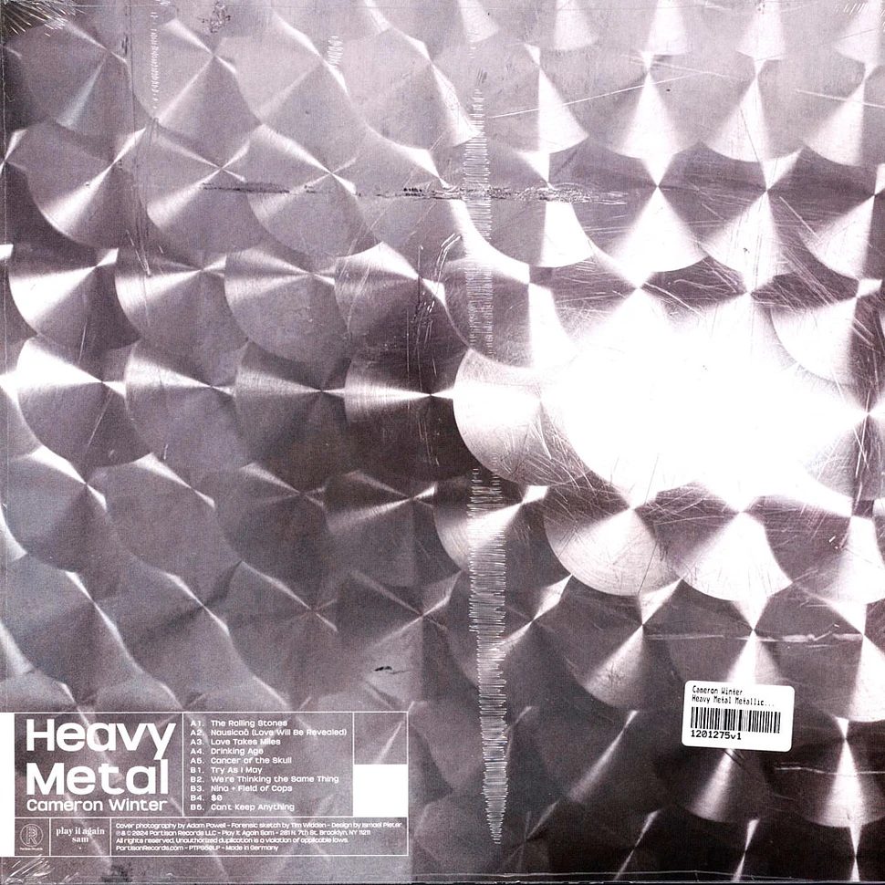 Cameron Winter - Heavy Metal Metallic Silver Vinyl Edition - Vinyl
