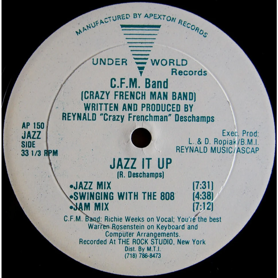 C.F.M. Band - Dance To The Music (Body Action) / Jazz It Up