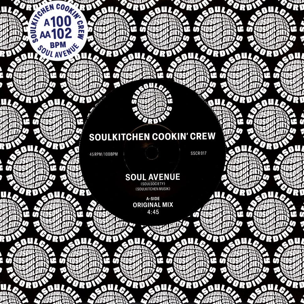 Soulkitchen Cookin' Crew - Soul Avenue Black Vinyl Edition