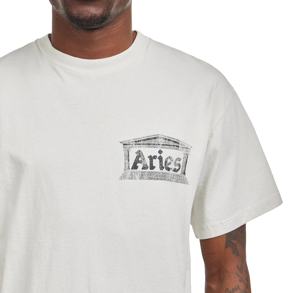 Aries - Aged Ancient Temple SS Tee (Off White) | HHV