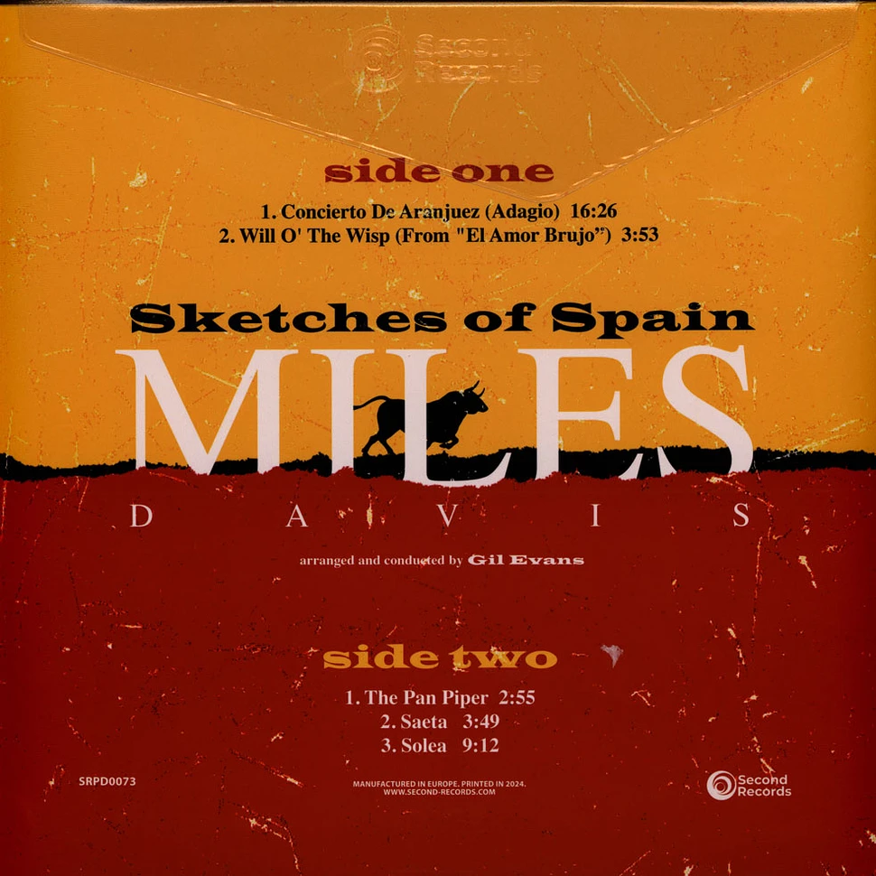 Miles Davis - Sketches Of Spain Red Vinyl Edition