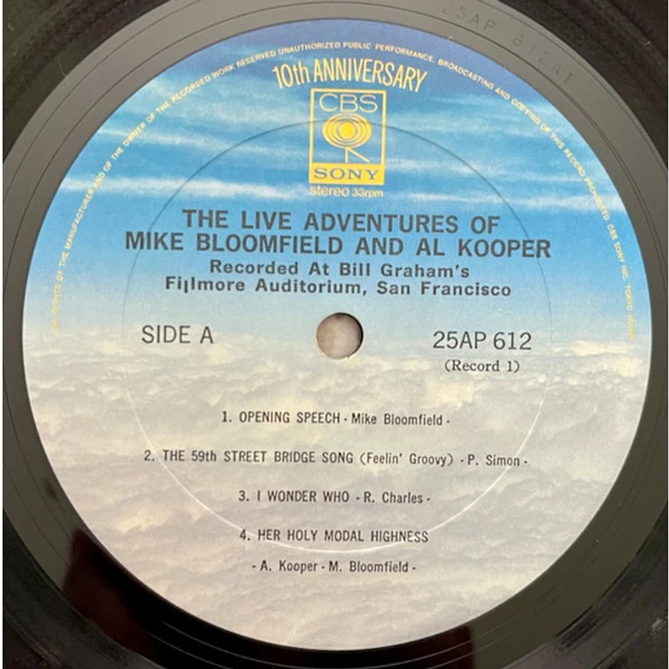 Mike Bloomfield And Al Kooper - The Live Adventures Of Mike Bloomfield And Al Kooper