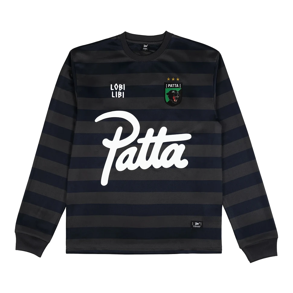 Patta - Striped Longsleeve Football Jersey