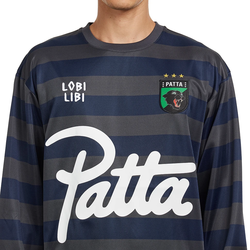 Patta - Striped Longsleeve Football Jersey