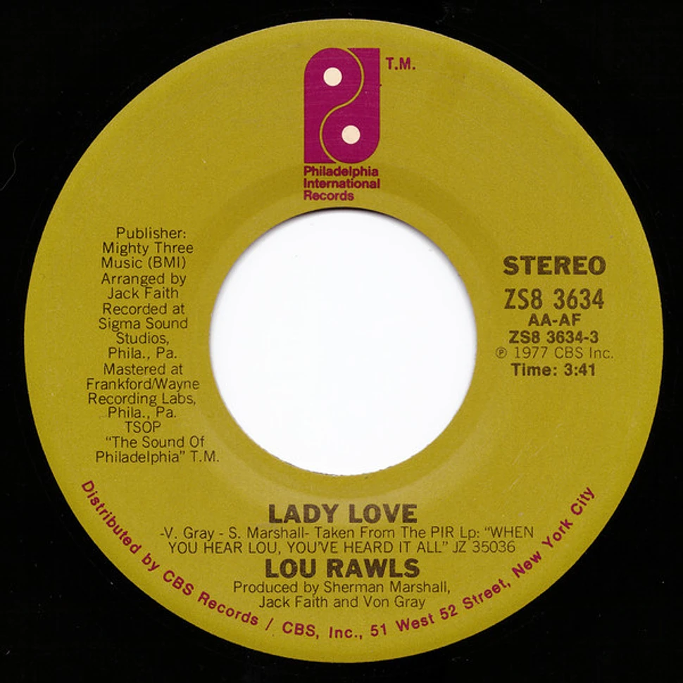 Lou Rawls - Lady Love