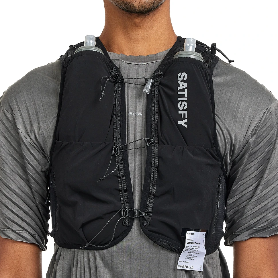 Satisfy - Justice Cordura ® 5L Hydration Vest (Black) | HHV
