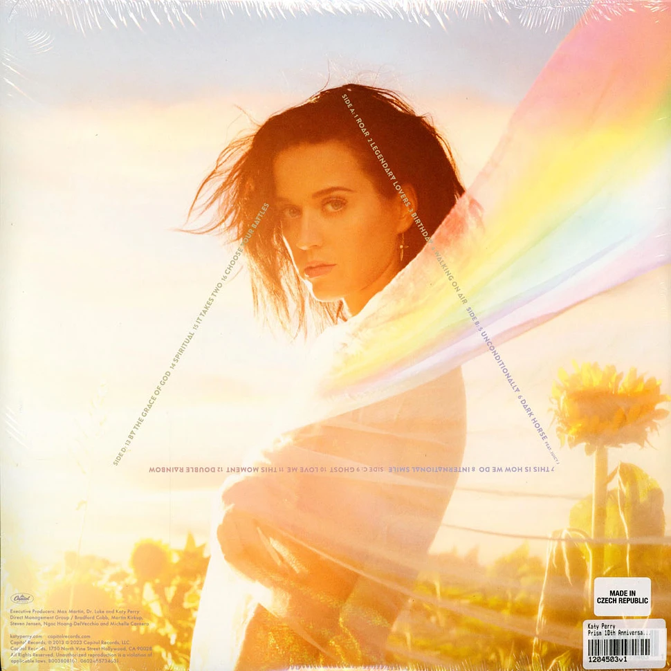 Katy Perry - Prism 10th Anniversary Splatter Vinyl Edition