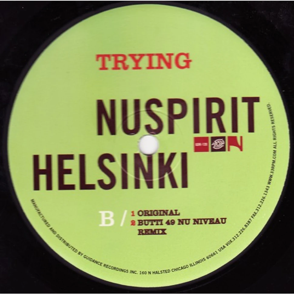 Nuspirit Helsinki - Trying