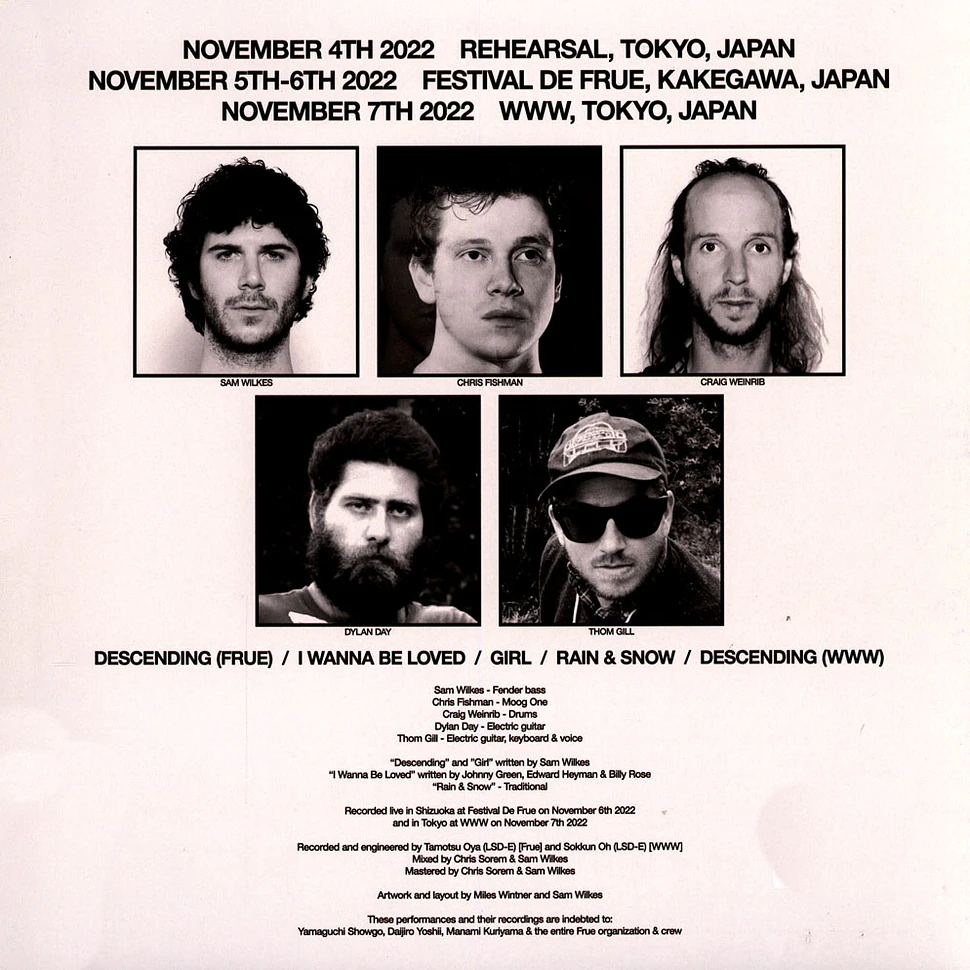 Sam Wilkes - Iiyo Iiyo Iiyo - Vinyl LP - 2024 - US