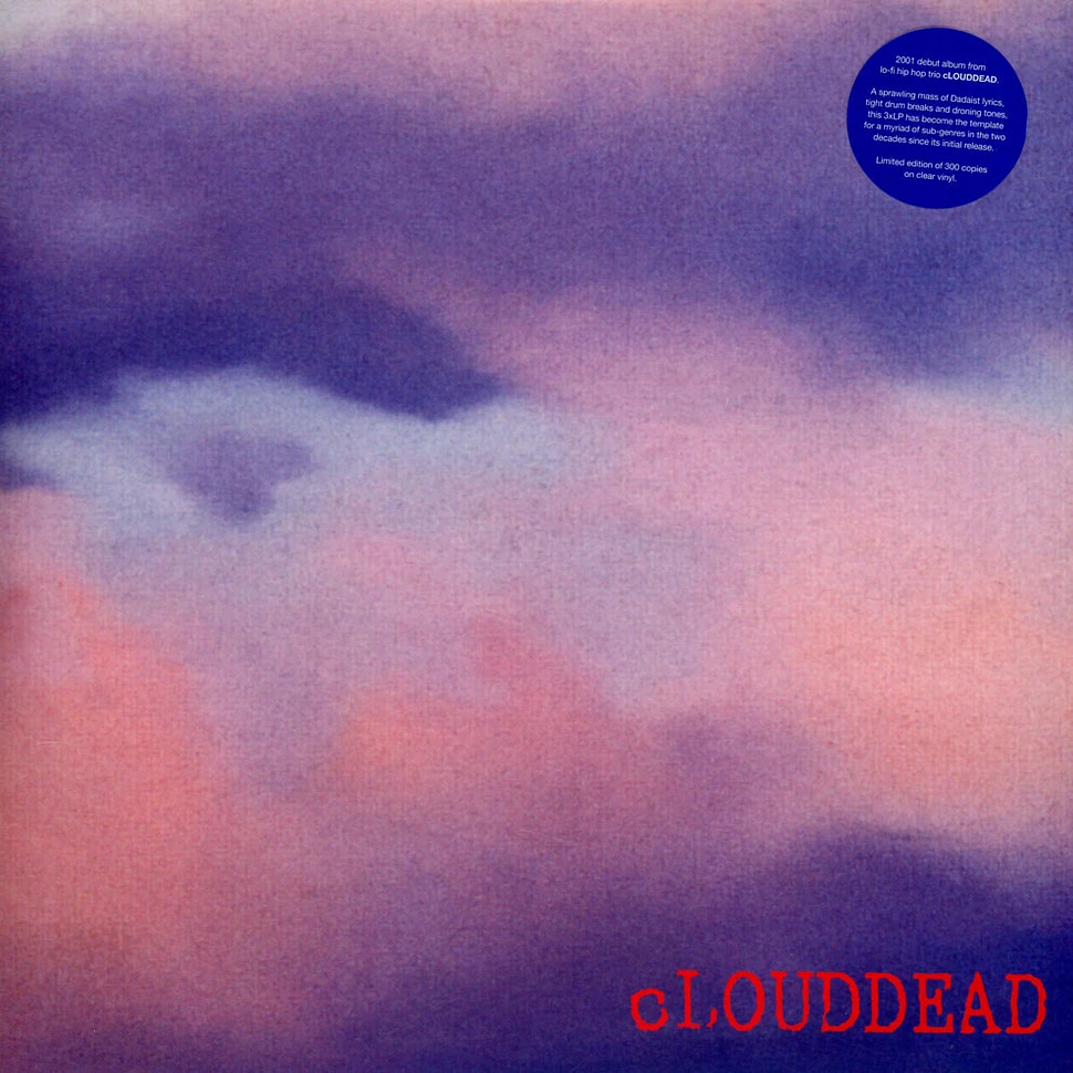 Clouddead - Clouddead Clear Vinyl Edition