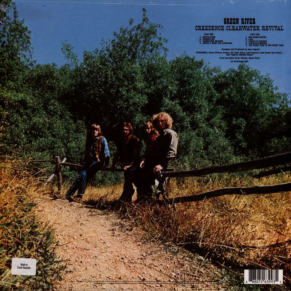 Creedence Clearwater Revival - Green River Olive Green Vinyl Edition