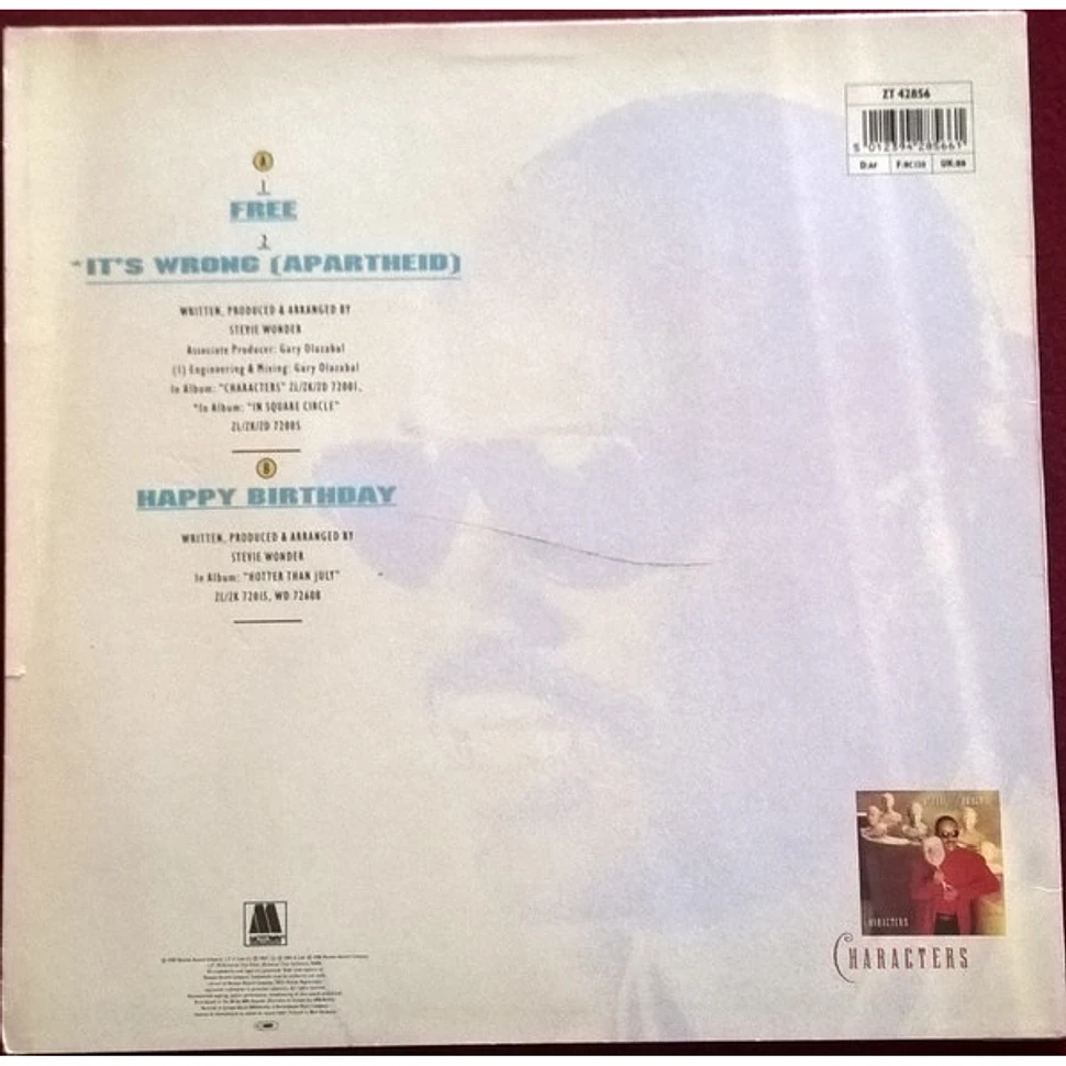 Stevie Wonder - Free / Happy Birthday