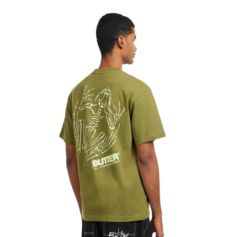 Butter Goods - Fossil Tee (Moss) | HHV