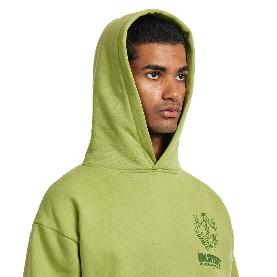 Butter Goods - Fossil Pullover Hood (Moss) | HHV