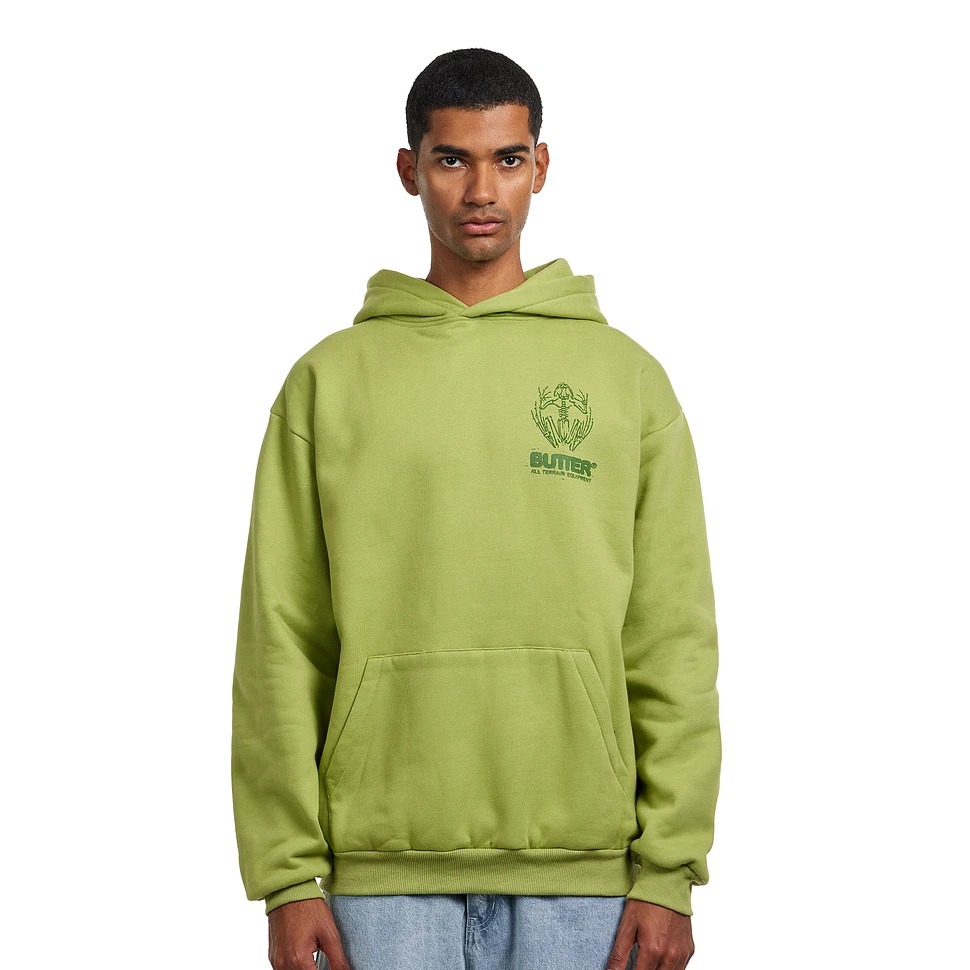 Butter Goods - Fossil Pullover Hood (Moss) | HHV