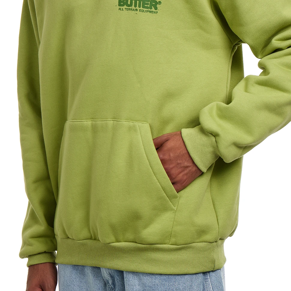 【BUTTER GOODS】 Fossil Pullover Hood, Moss Fossil Pullover Hood, Moss – Butter Goods