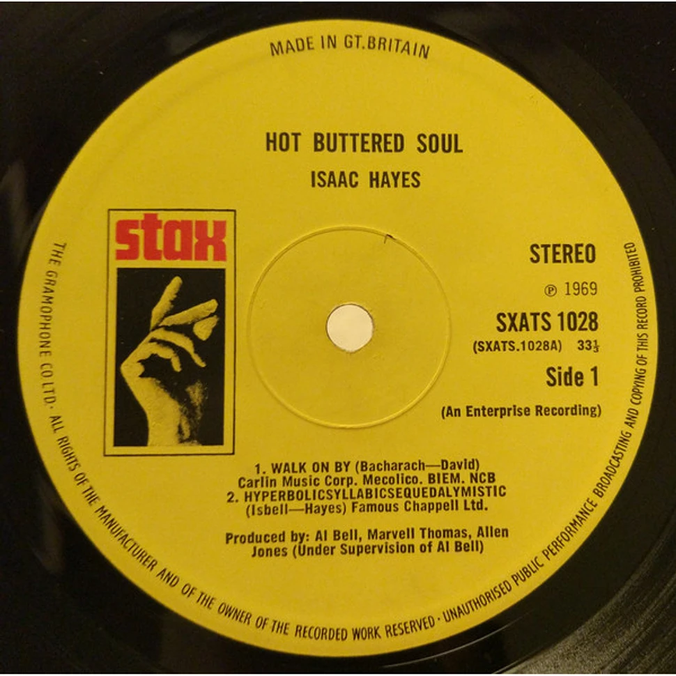 Isaac Hayes - Hot Buttered Soul