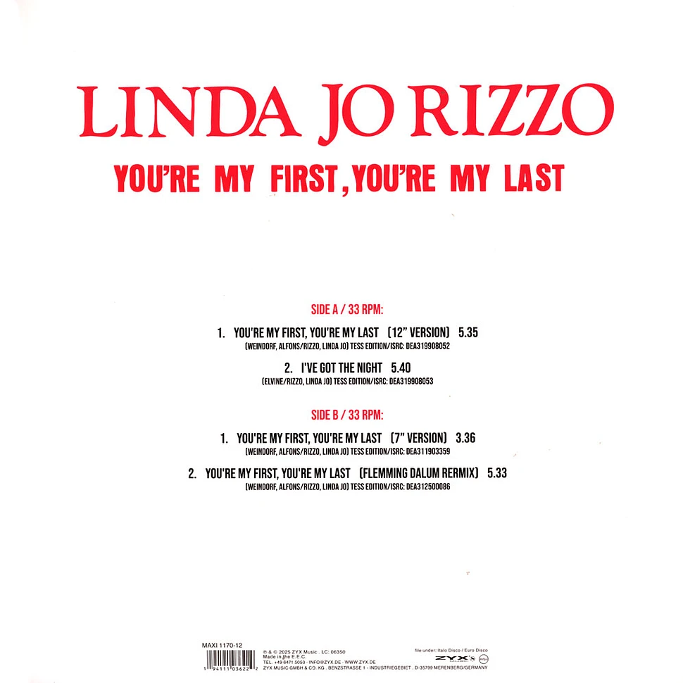 Linda Jo Rizzo - You Re My First You Re My Last