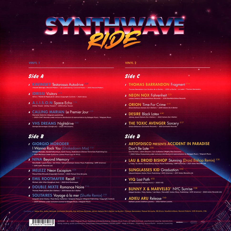 V.A. - Synthwave Ride