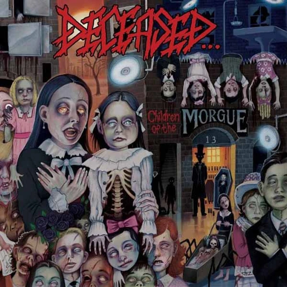 Deceased - Children Of The Morgue Black Or Splatter