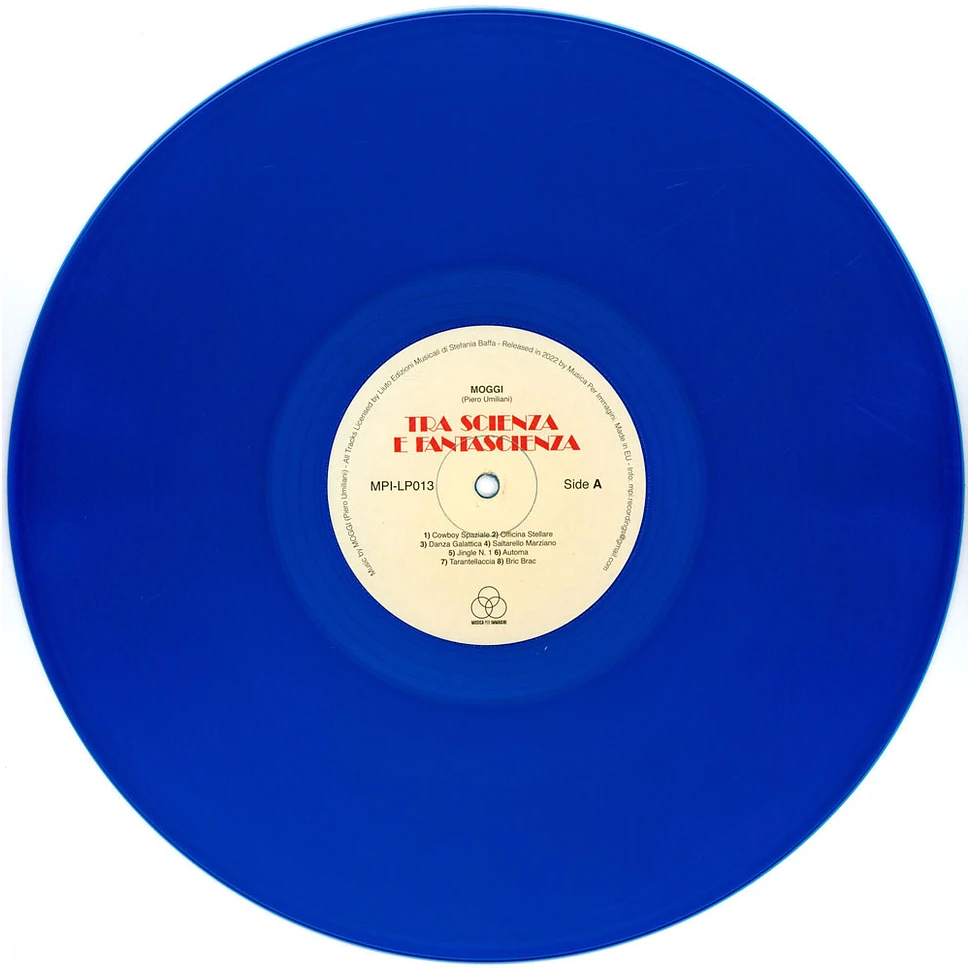 Moggi (Piero Umiliani) - Tra Scienza E Fantascienza Transparent Blue Vinyl Edition