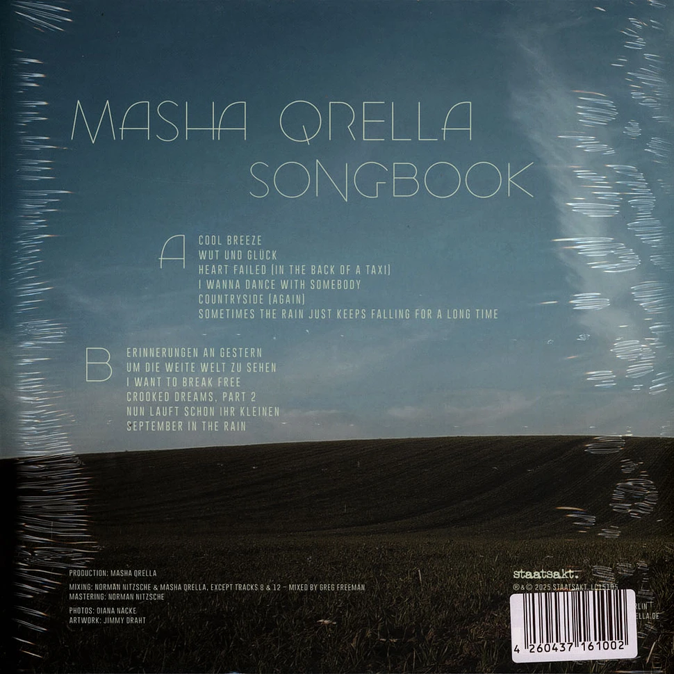 Masha Qrella - Songbook HHV Exclusive Transparent Yellow Vinyl Edition