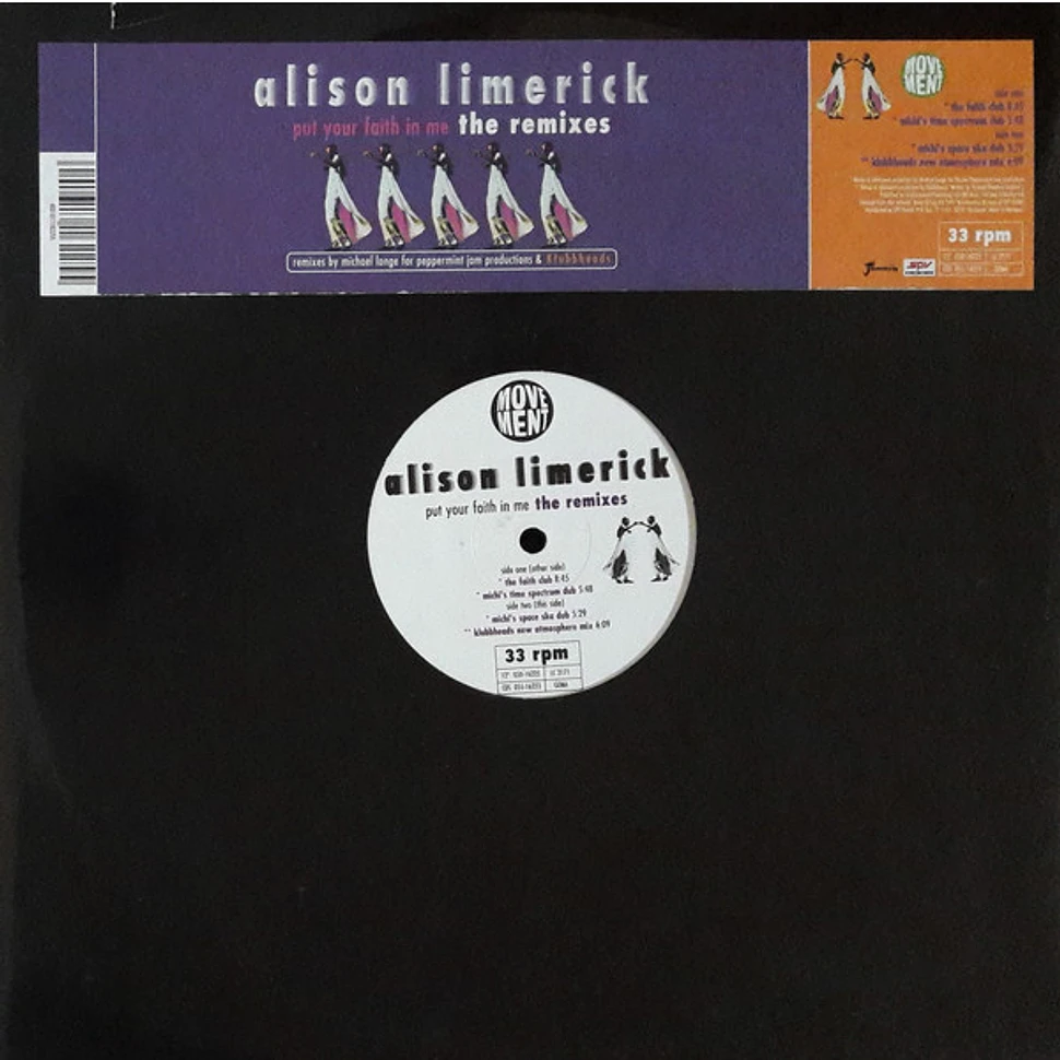 Alison Limerick - Put Your Faith In Me (The Remixes)