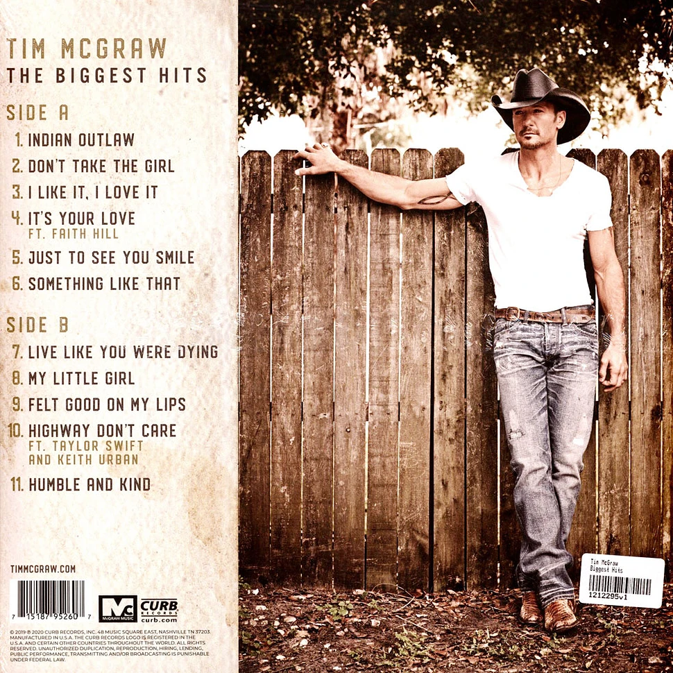 Tim McGraw - Biggest Hits