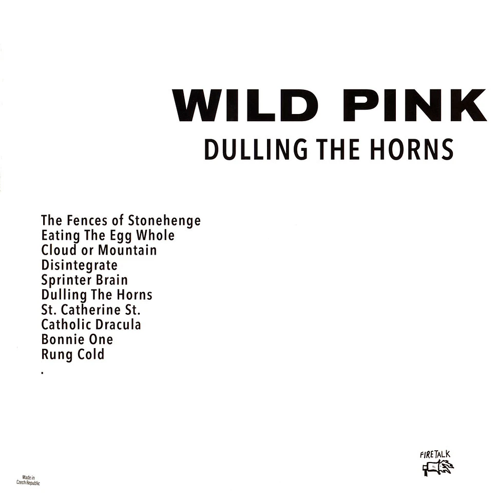 Wild Pink - Dulling The Horns Blue And Yellow Splatter Vinyl Edition