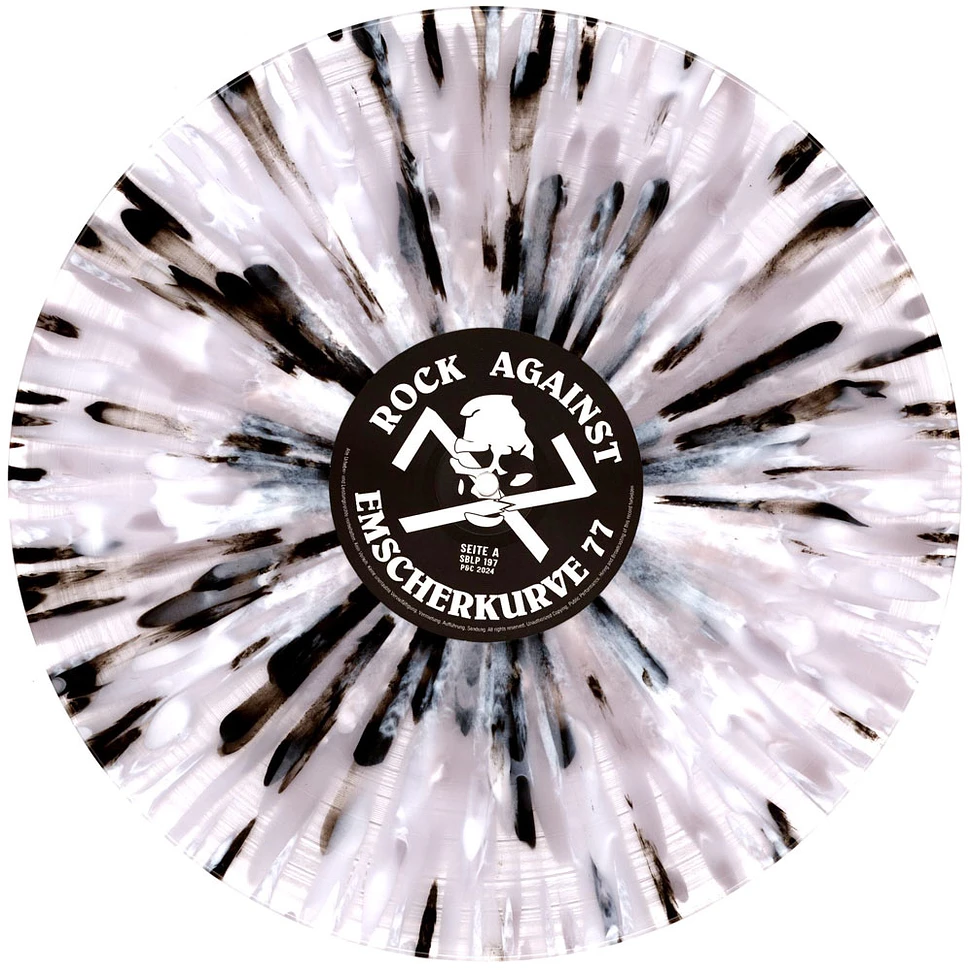 Emscherkurve 77 - Zweite Wahl Splatter Clear W/ Black, Grey & White Vinyl Edition