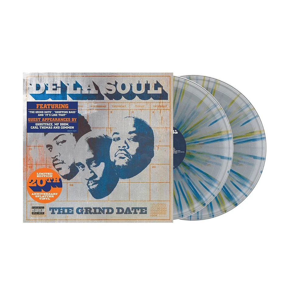 De La Soul - The Grind Date 20th Anniversary Splatter Vinyl Edition