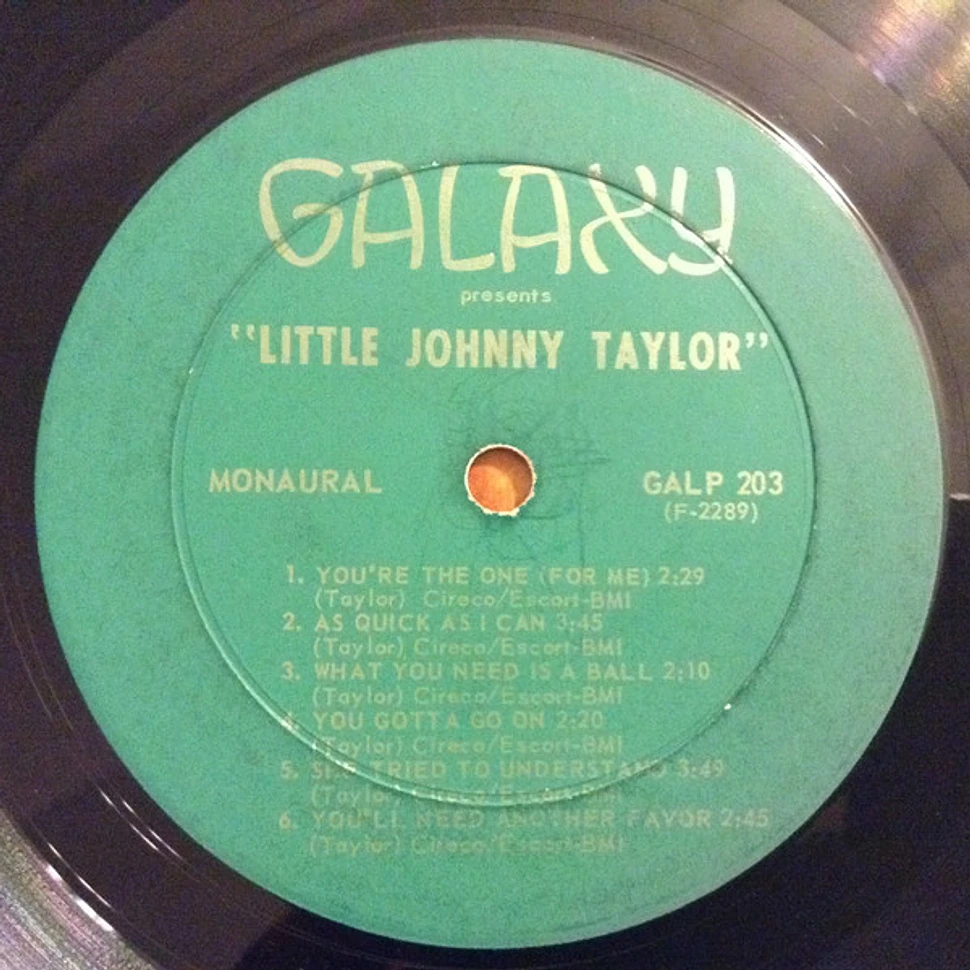 Little Johnny Taylor - Little Johnny Taylor