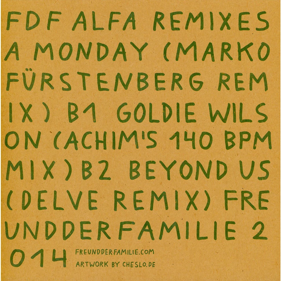 Freund Der Familie - Alfa Remixes #2