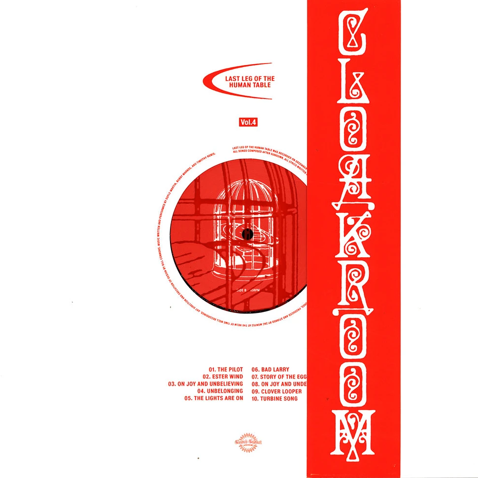 Cloakroom - Last Leg Of The Human Table