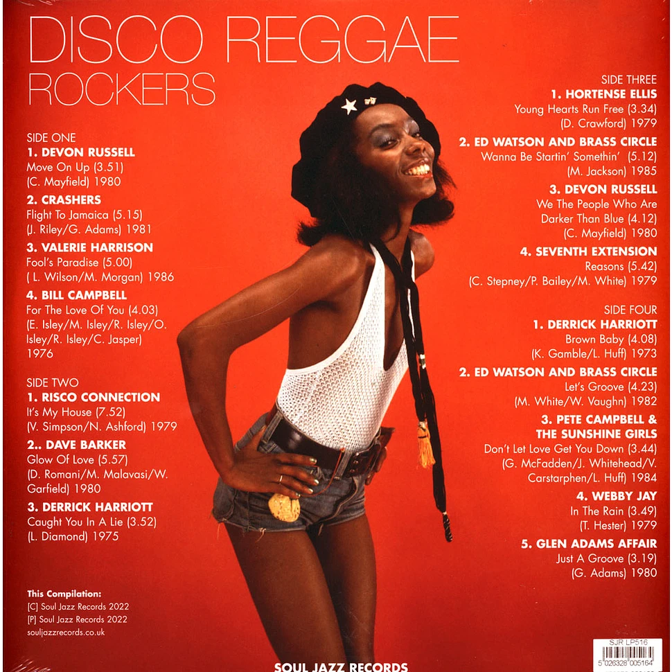 Soul Jazz Records presents - Disco Reggae Rockers Black Vinyl Edition