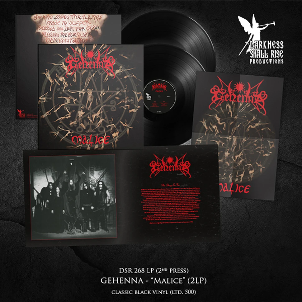 Gehenna - Malice Our Third Spell Black Vinyl Edition 2nd Press