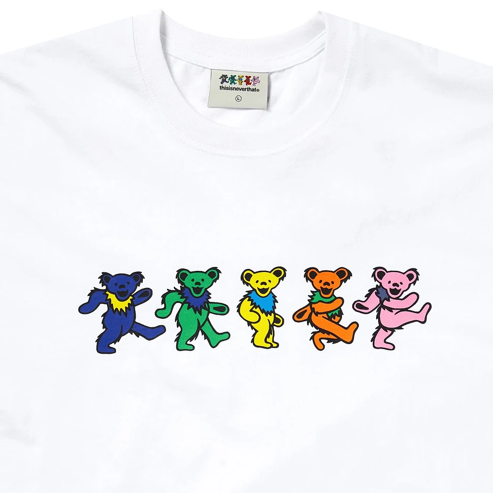 thisisneverthat x Grateful Dead - GD Dancing Bears Tee